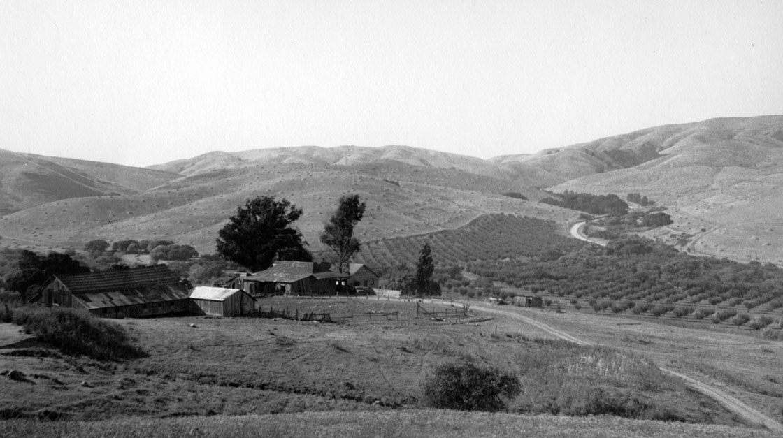 Joaquin Moraga Adobe circa 1935