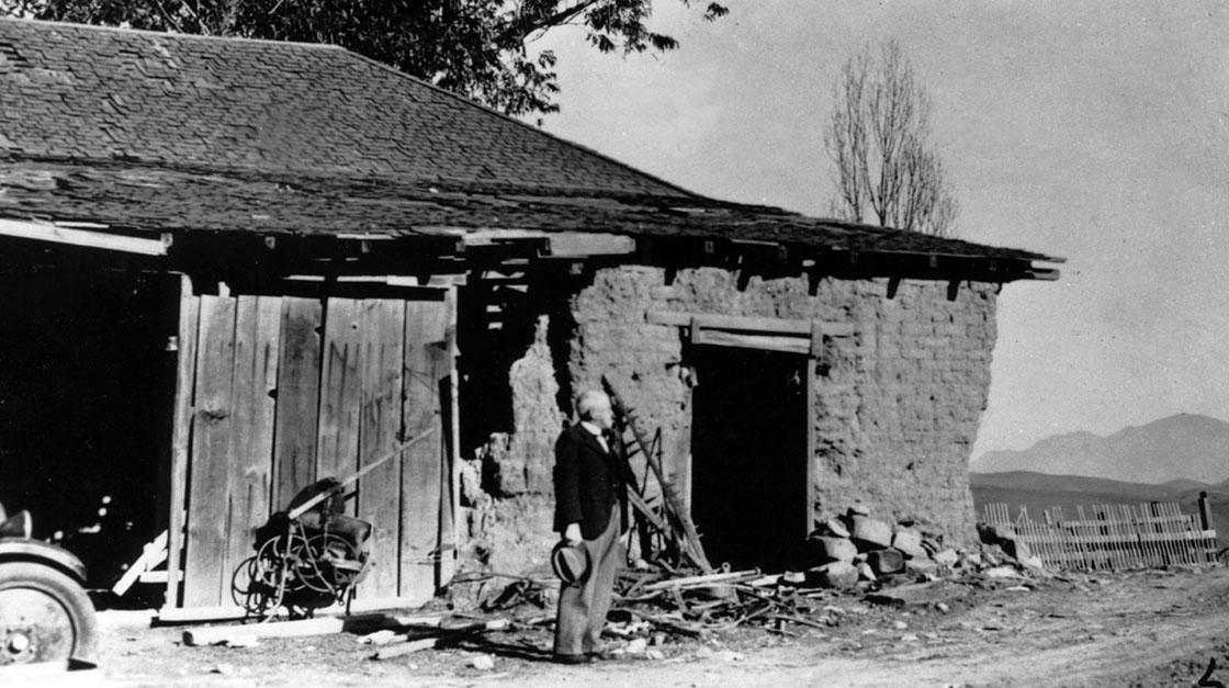 Joaquin Moraga Adobe circa 1935